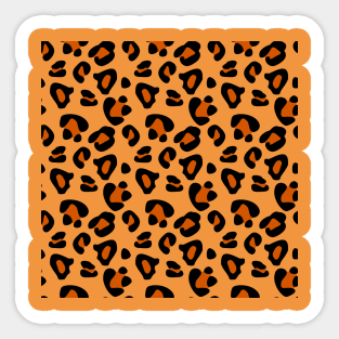 Leopard Print Sticker